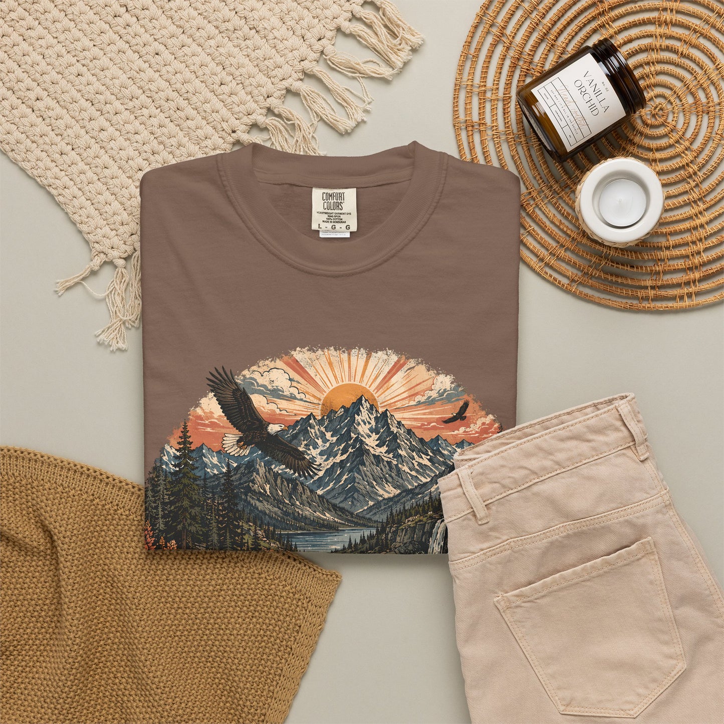 T-Shirt — "Mountain State of Mind" Graphic Tee