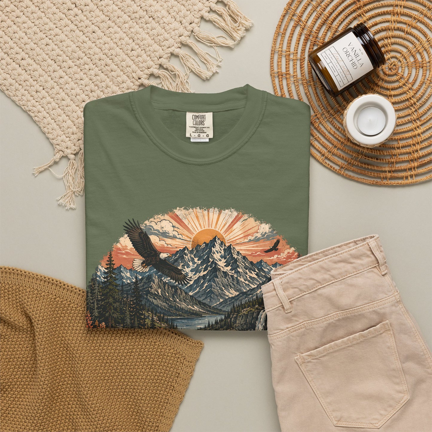 T-Shirt — "Mountain State of Mind" Graphic Tee