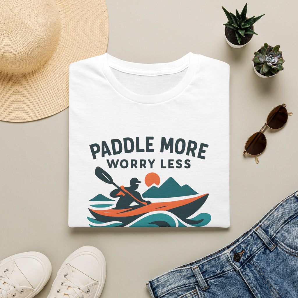 Paddle More Worry Less T-Shirt
