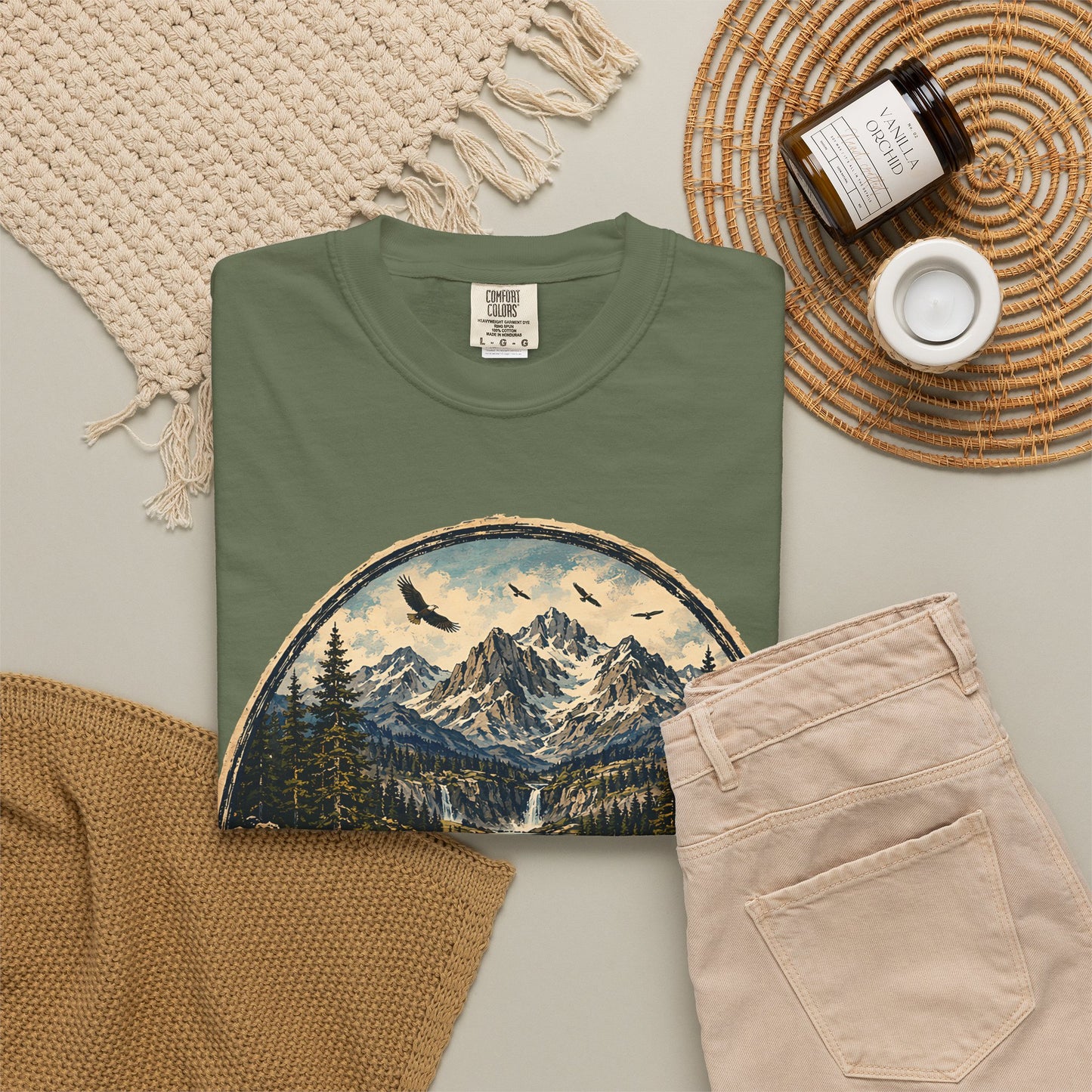My Happy Place Has Elevation Mountain T-Shirt