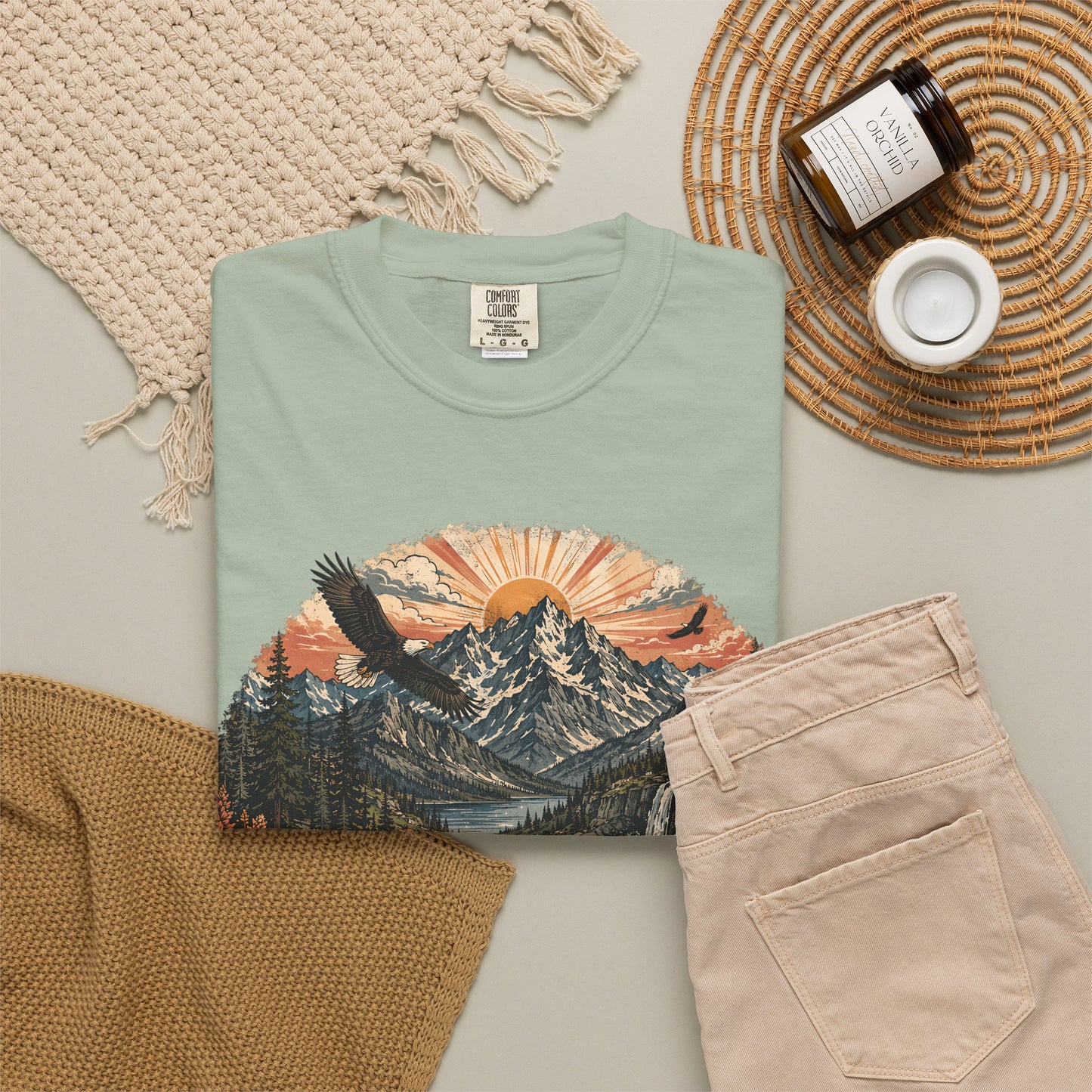 T-Shirt — "Mountain State of Mind" Graphic Tee