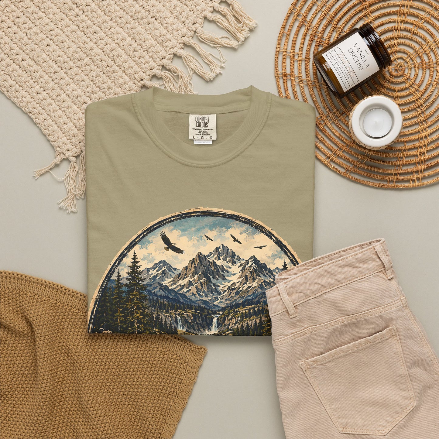 My Happy Place Has Elevation Mountain T-Shirt