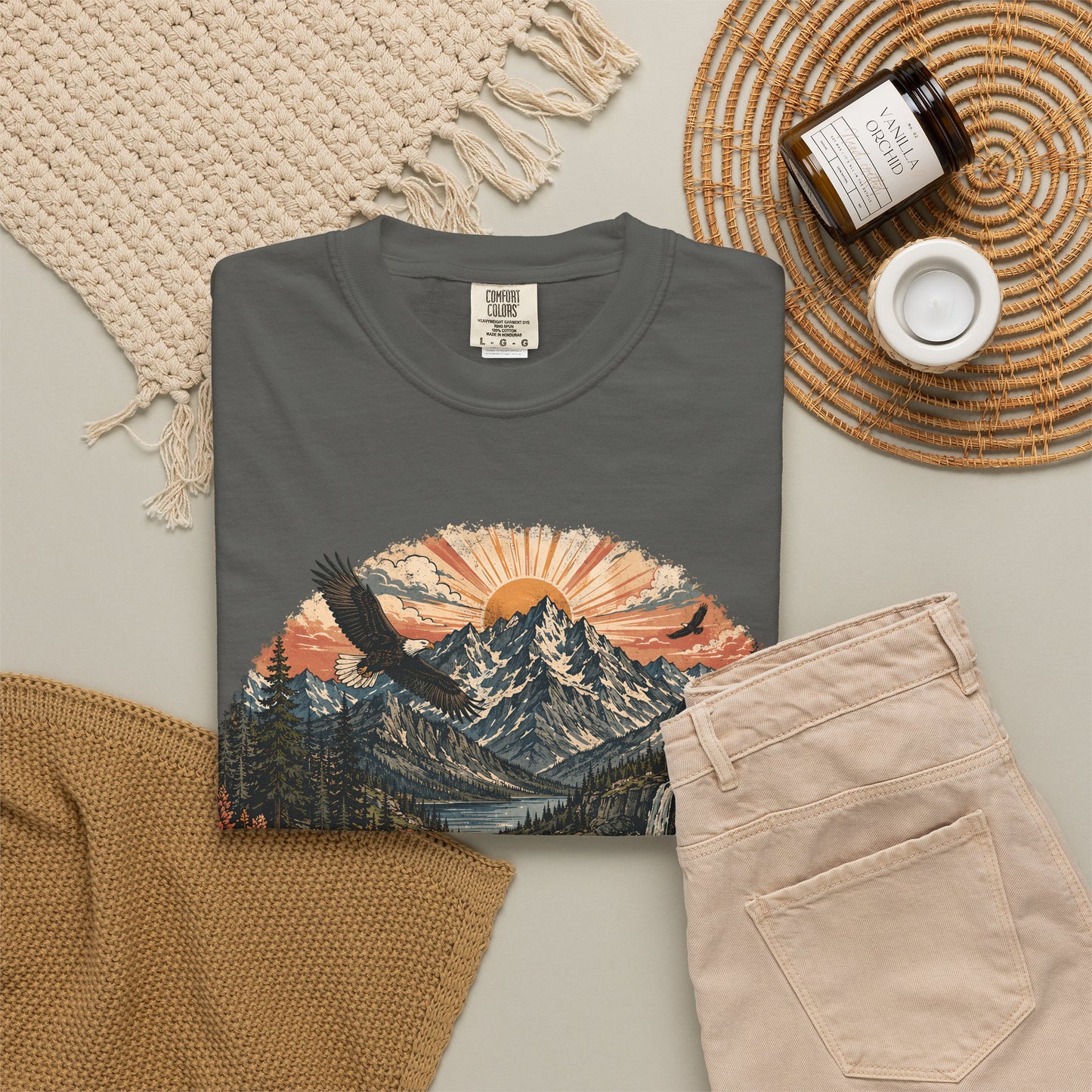 T-Shirt — "Mountain State of Mind" Graphic Tee