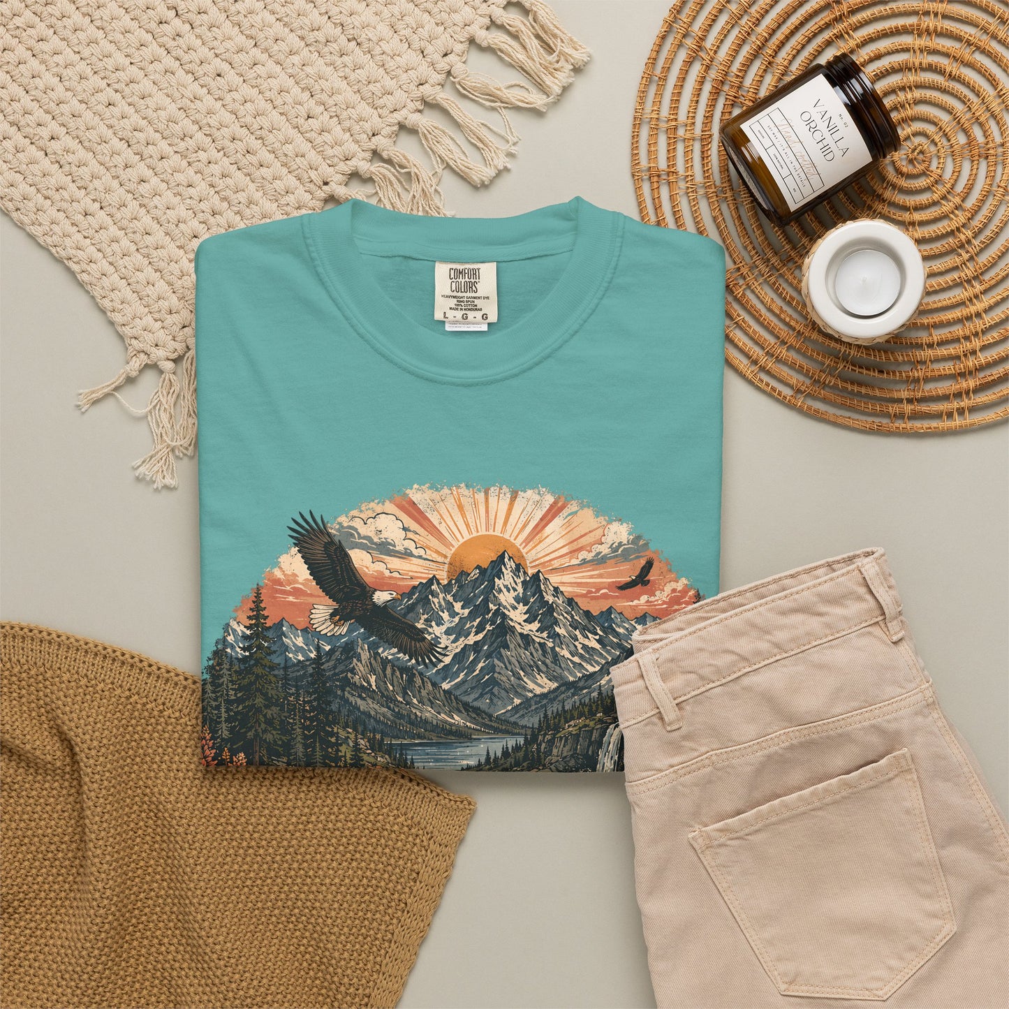 T-Shirt — "Mountain State of Mind" Graphic Tee