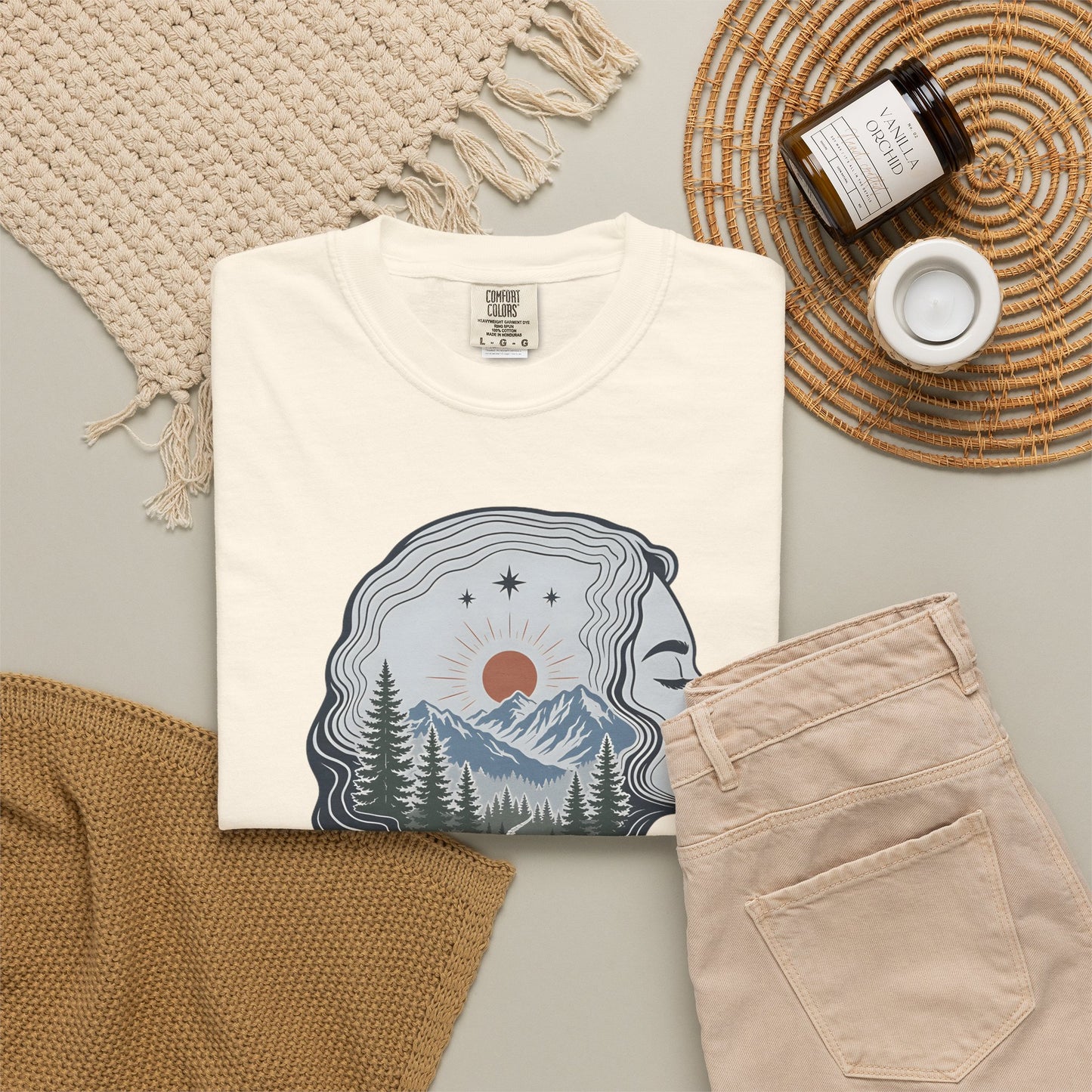 Out Here I Hear Myself Graphic T-Shirt — Nature-Inspired Adventure Tee