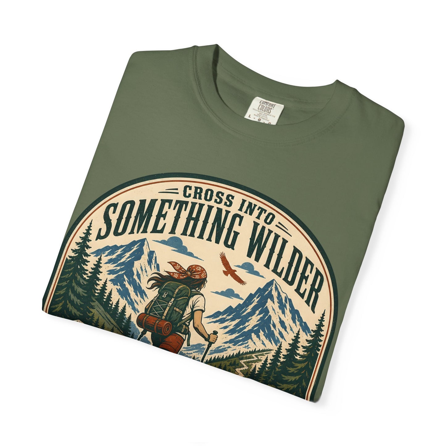 Something Wilder T‑Shirt — Adventure Hiking Graphic Tee