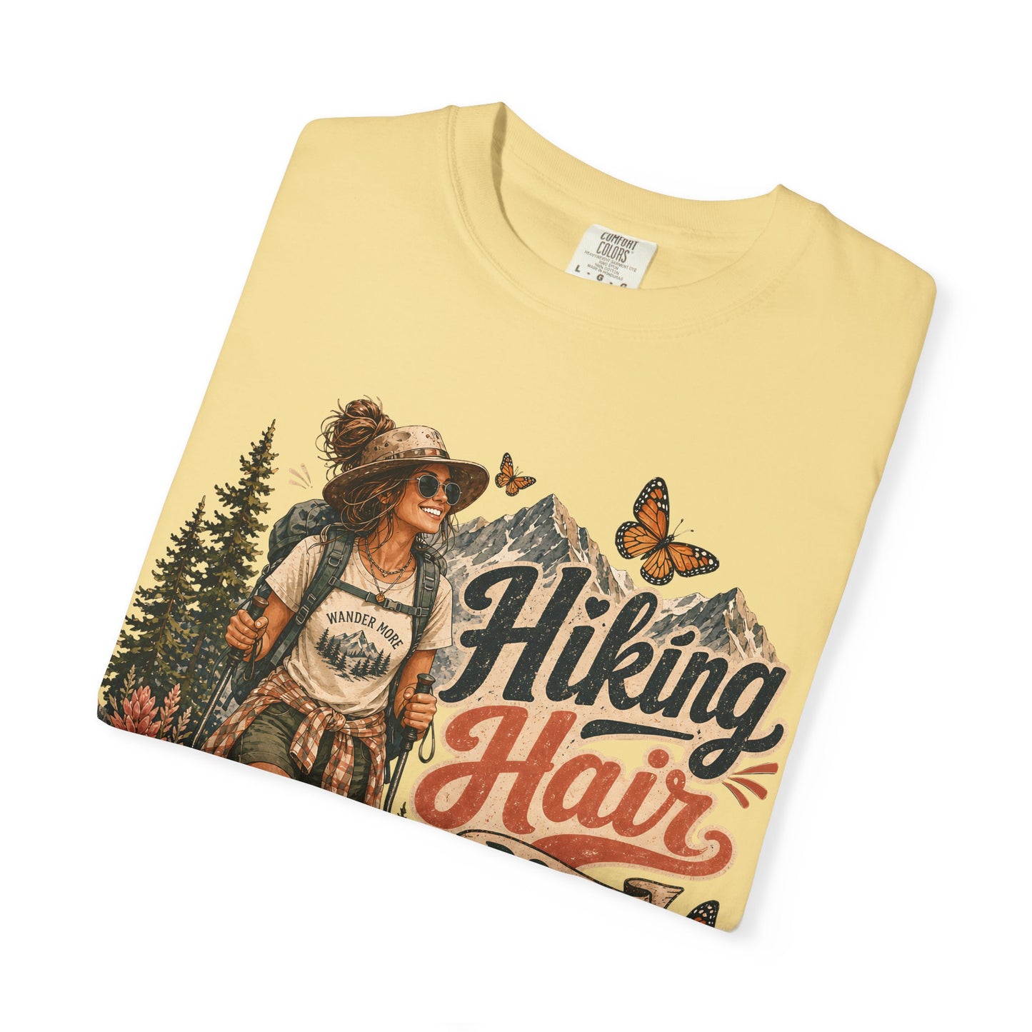 Hiking Hair Don't Care T-Shirt