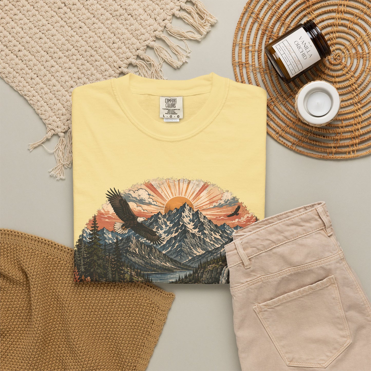 T-Shirt — "Mountain State of Mind" Graphic Tee
