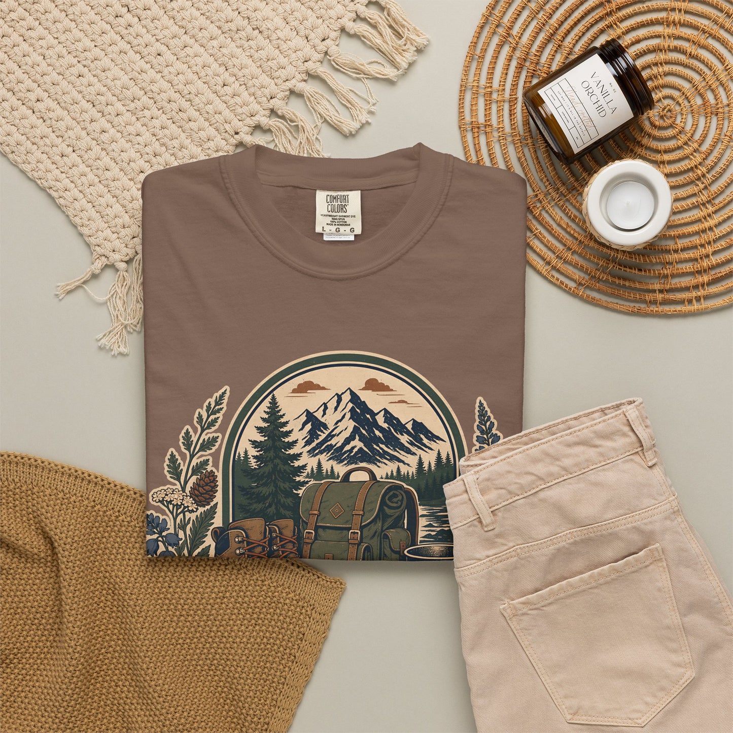 Weekend Trail Society T-Shirt — Vintage Outdoor Hiking & Camping Graphic Tee