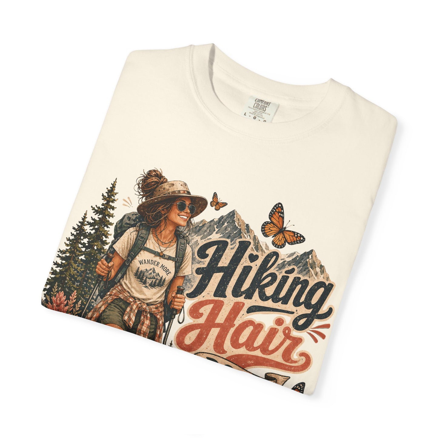 Hiking Hair Don't Care T-Shirt