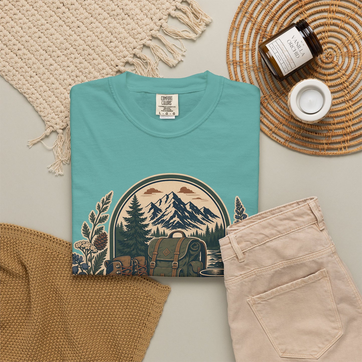 Weekend Trail Society T-Shirt — Vintage Outdoor Hiking & Camping Graphic Tee