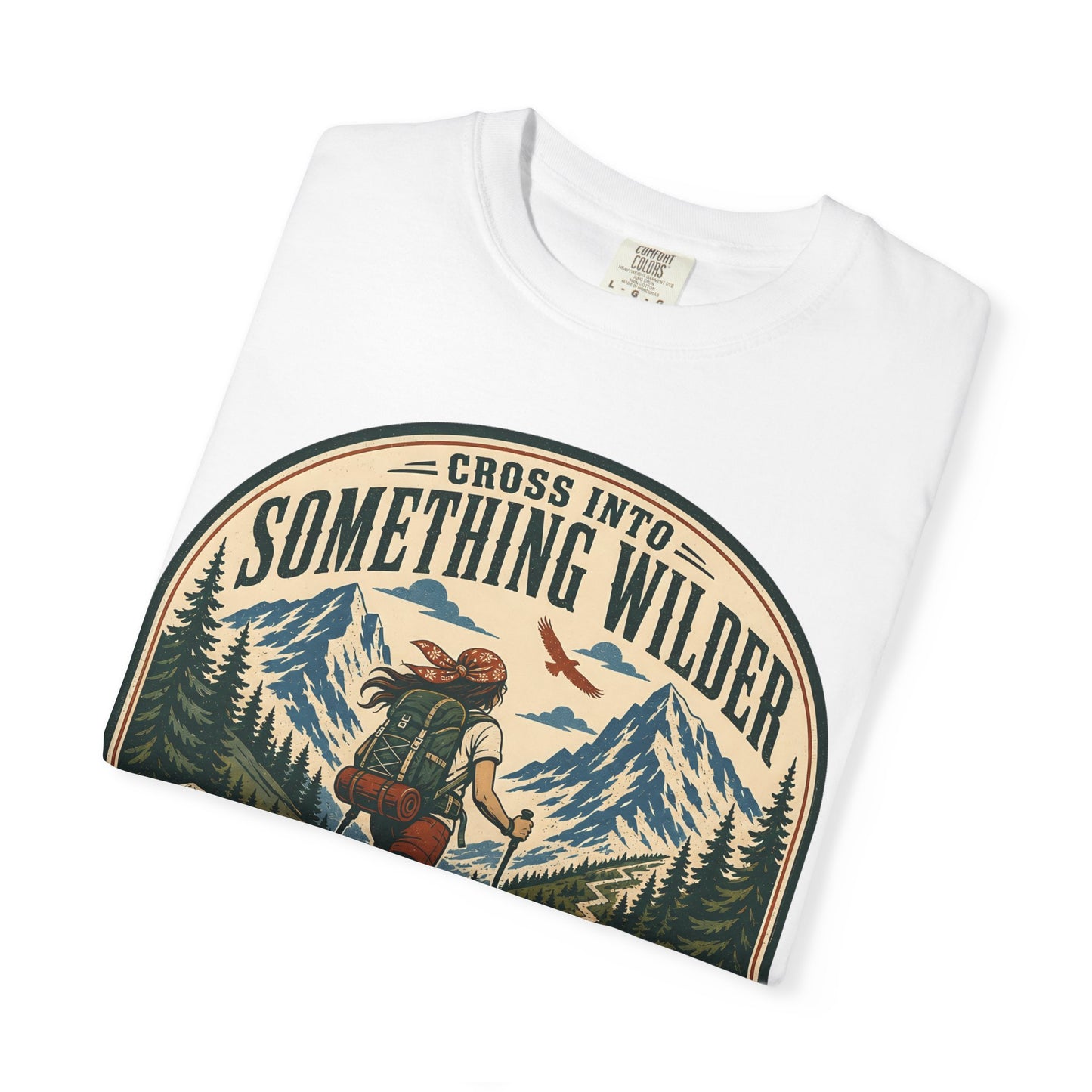Something Wilder T‑Shirt — Adventure Hiking Graphic Tee