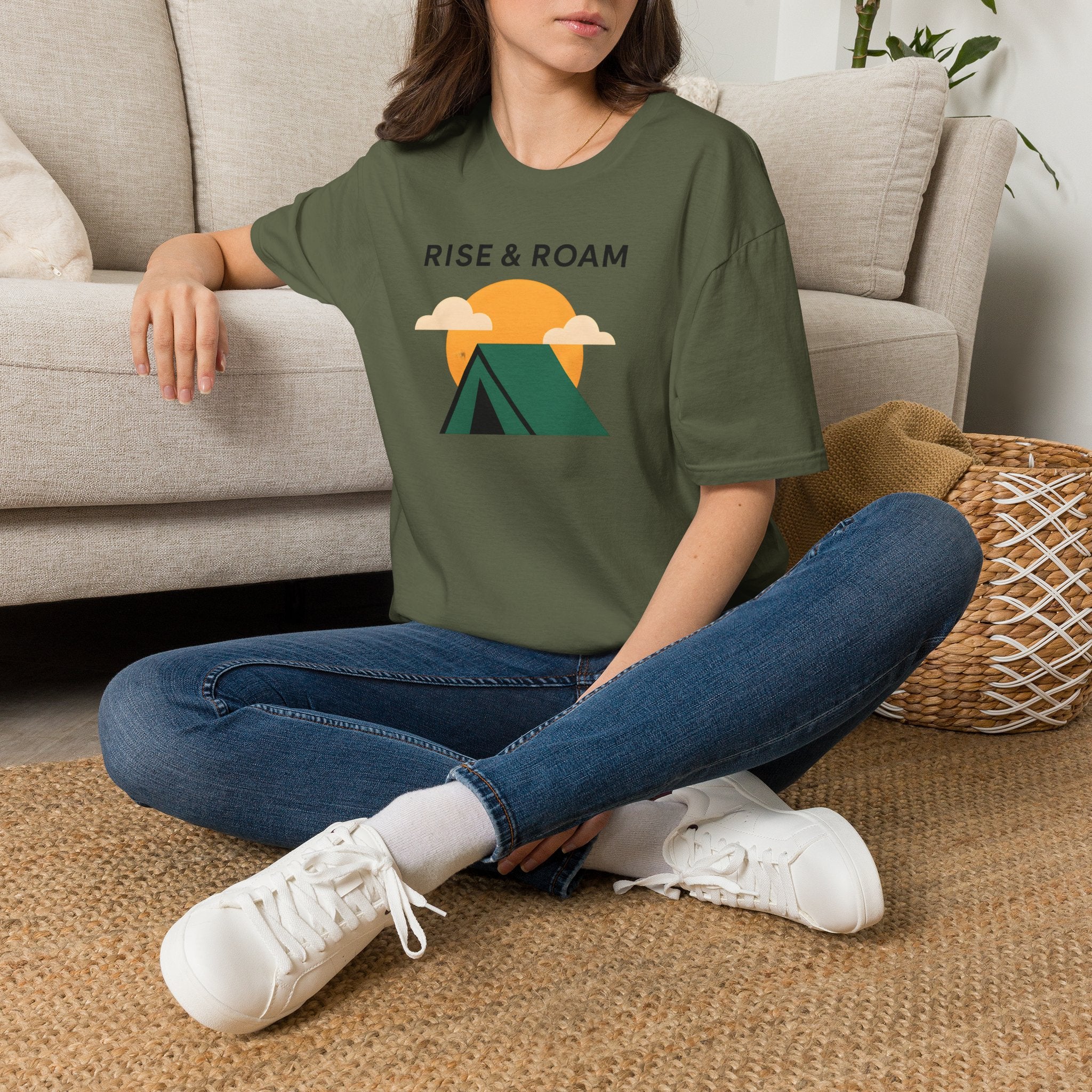 Sunrise Camping Tent T-Shirt
