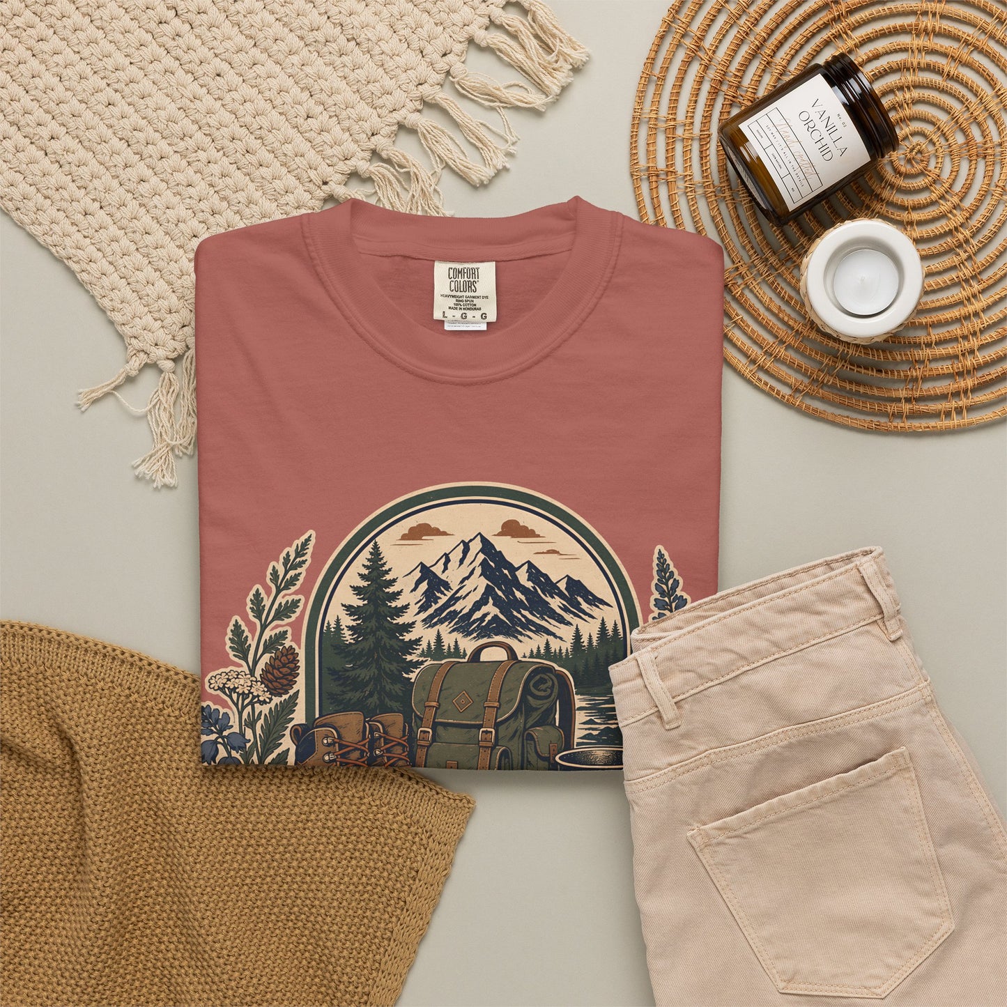 Weekend Trail Society T-Shirt — Vintage Outdoor Hiking & Camping Graphic Tee