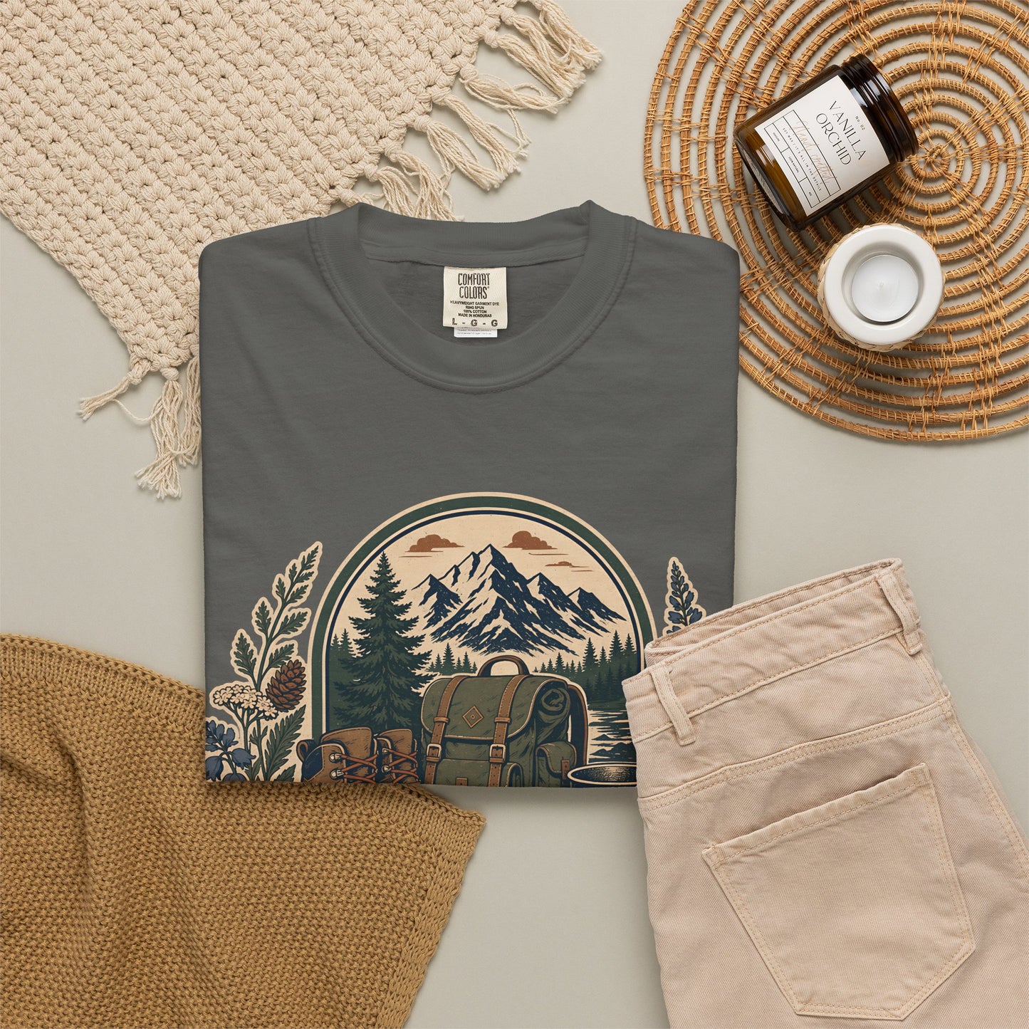 Weekend Trail Society T-Shirt — Vintage Outdoor Hiking & Camping Graphic Tee