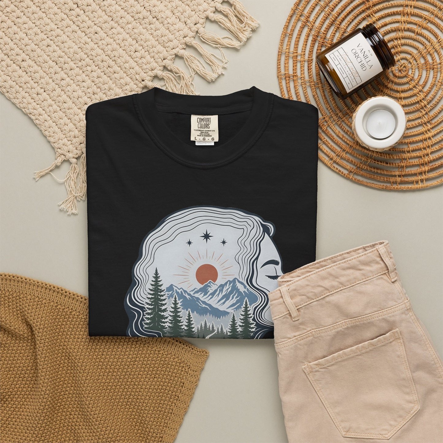 Out Here I Hear Myself Graphic T-Shirt — Nature-Inspired Adventure Tee