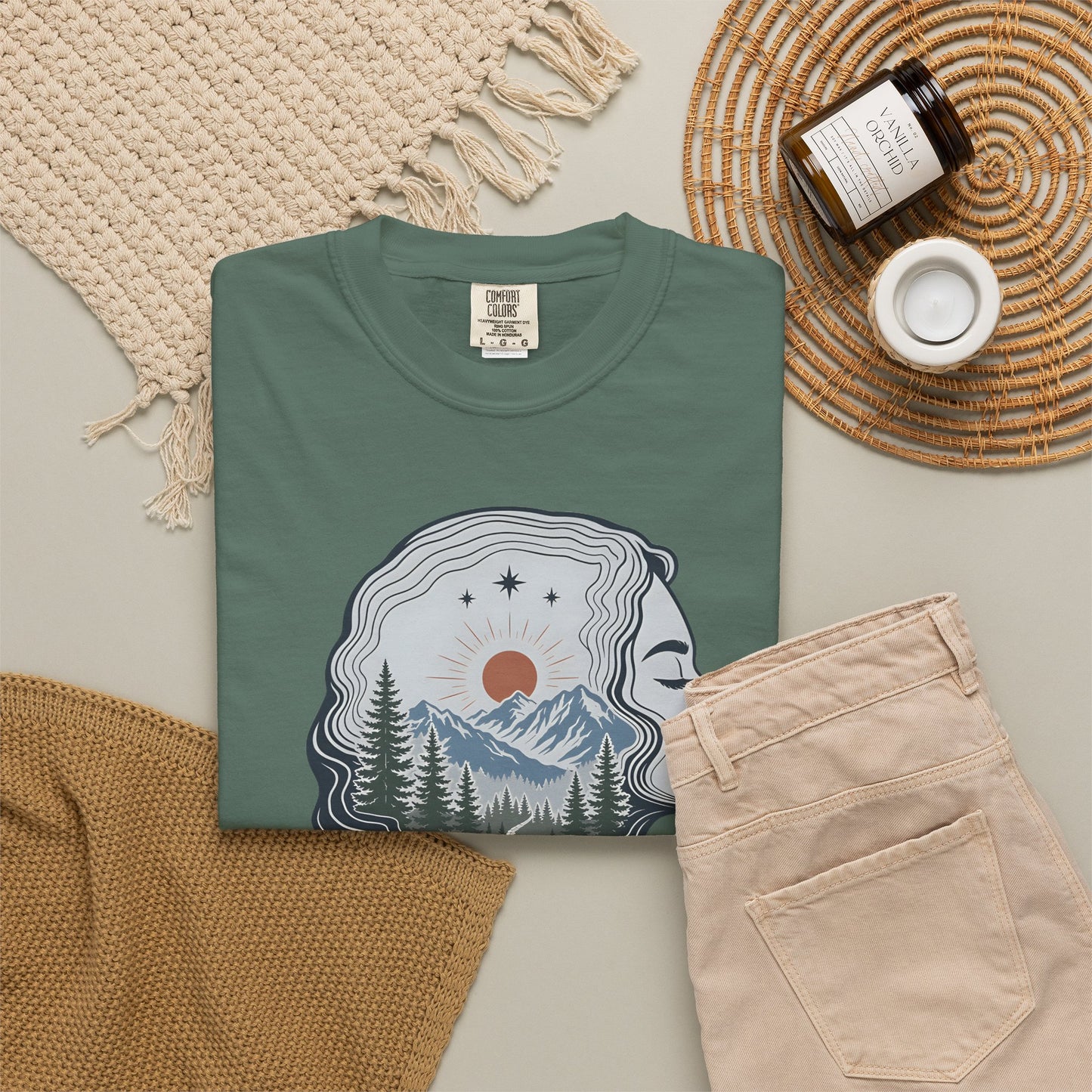 Out Here I Hear Myself Graphic T-Shirt — Nature-Inspired Adventure Tee