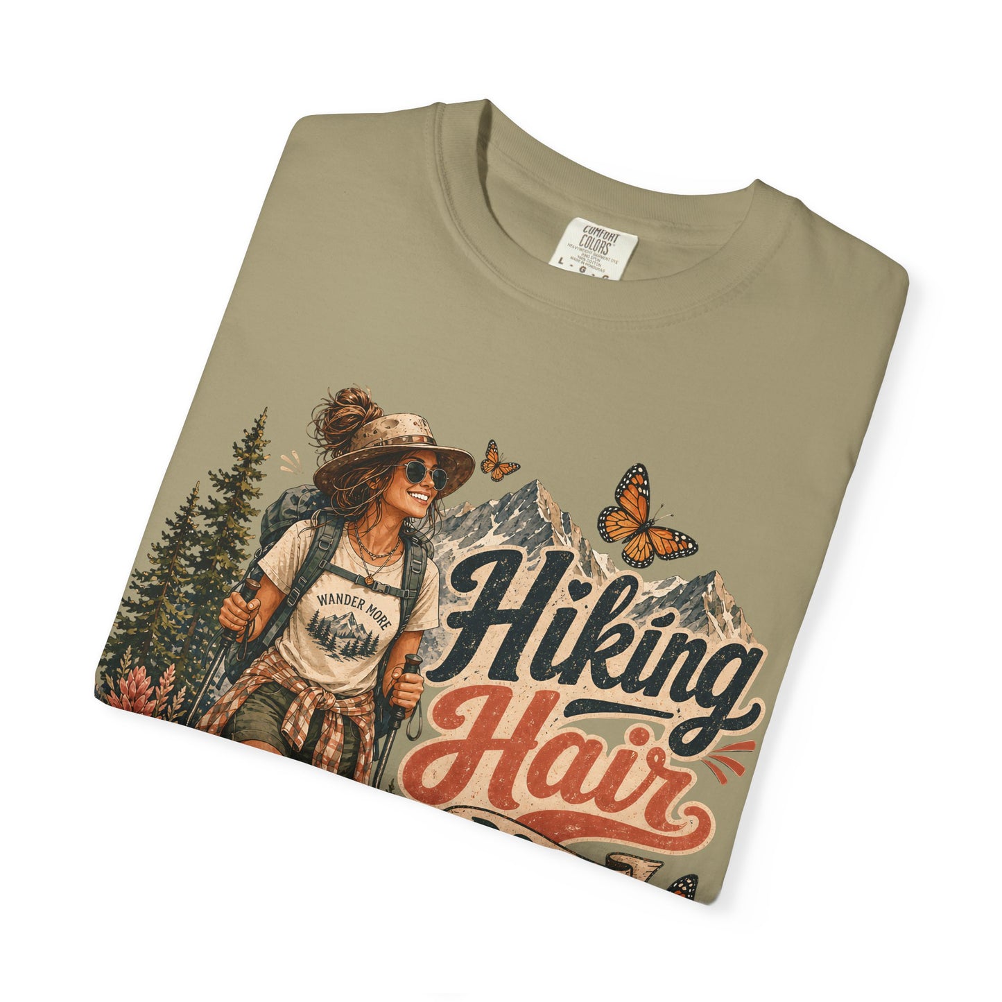 Hiking Hair Don't Care T-Shirt