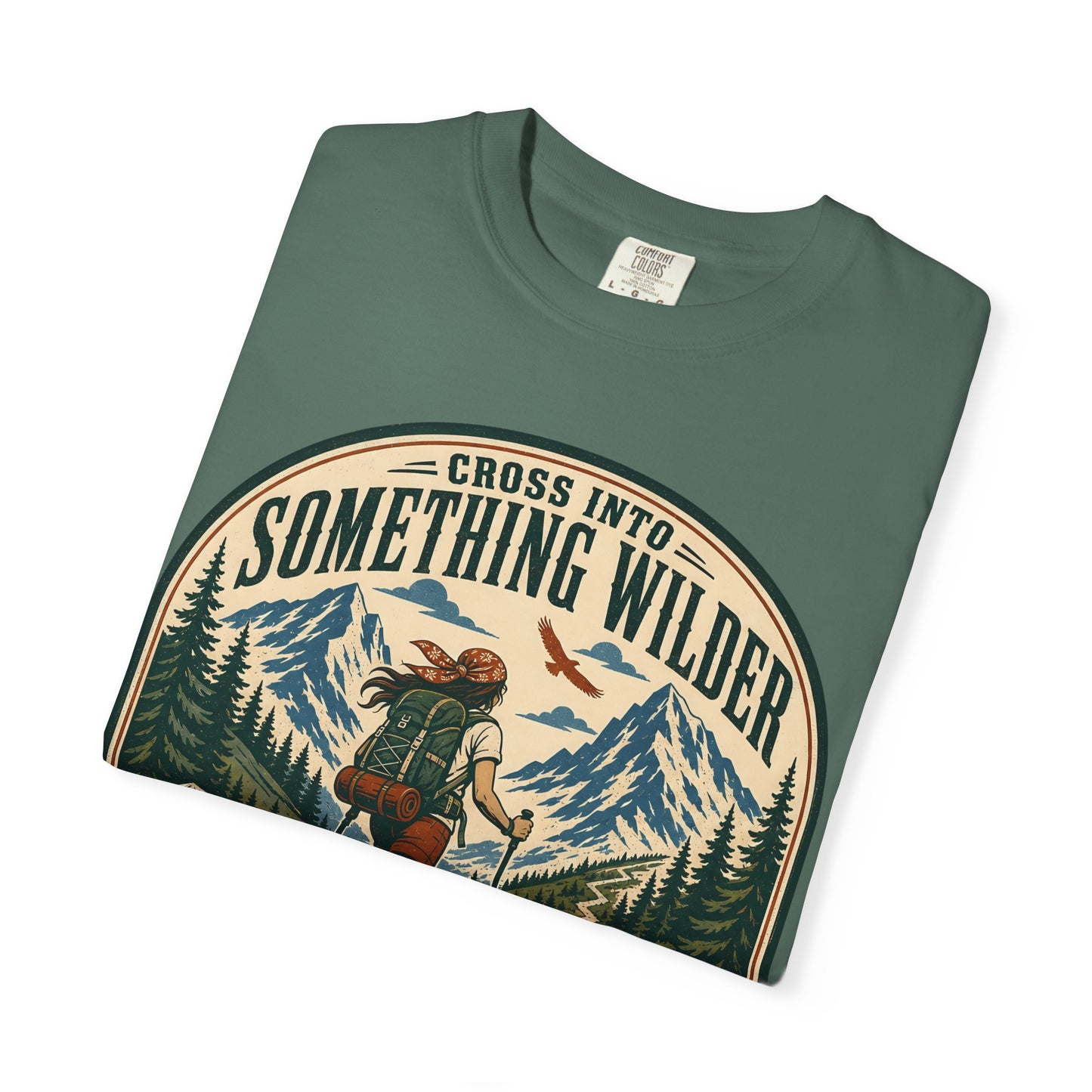 Something Wilder T‑Shirt — Adventure Hiking Graphic Tee
