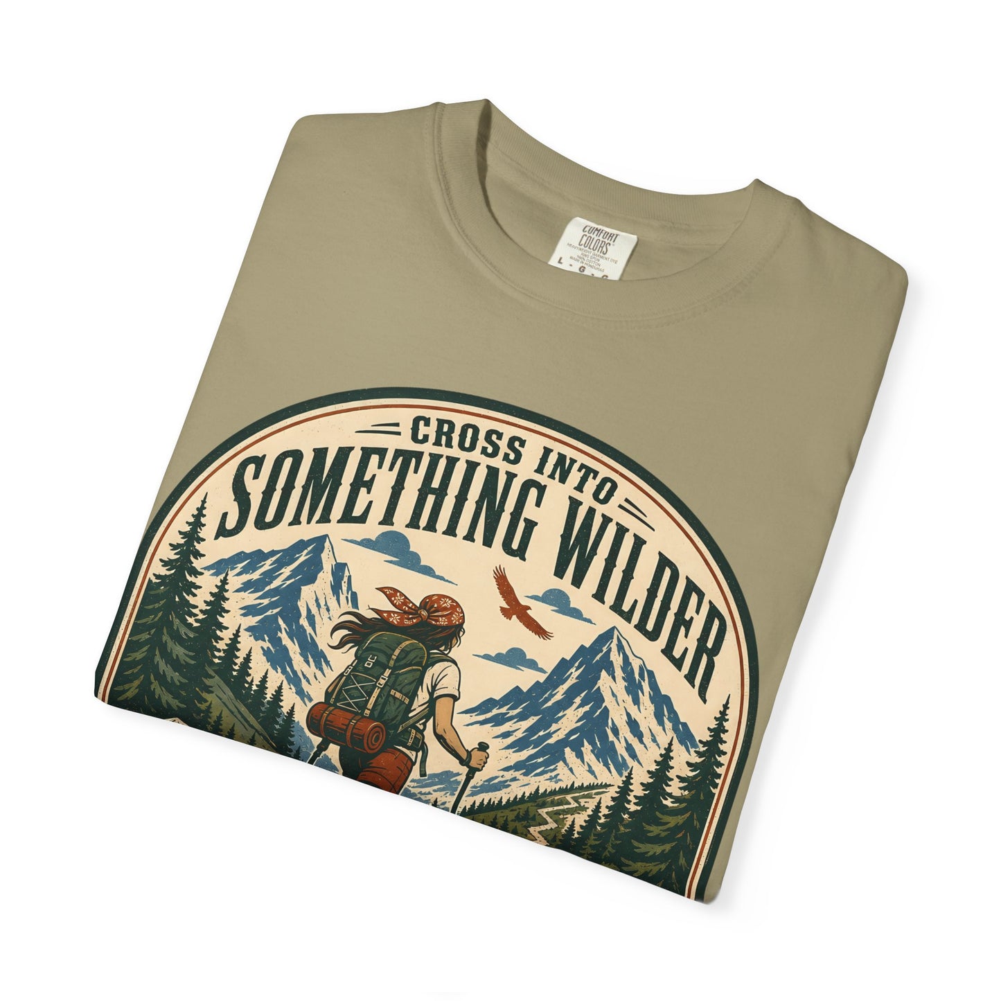 Something Wilder T‑Shirt — Adventure Hiking Graphic Tee