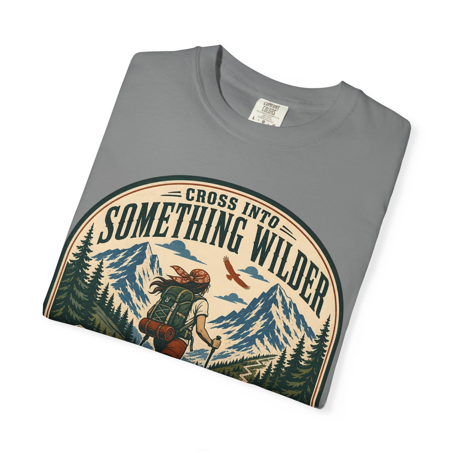 Something Wilder T‑Shirt — Adventure Hiking Graphic Tee