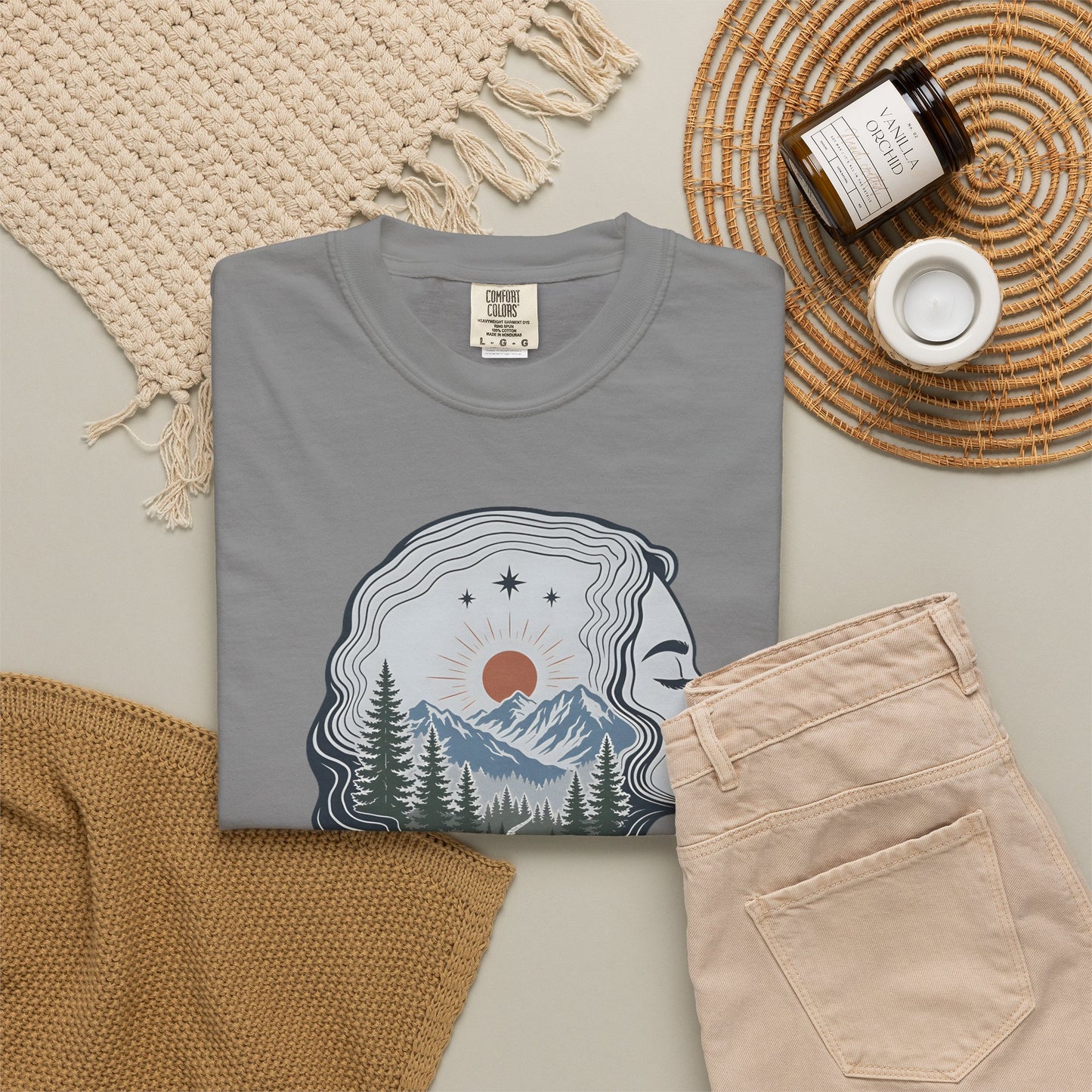 Out Here I Hear Myself Graphic T-Shirt — Nature-Inspired Adventure Tee