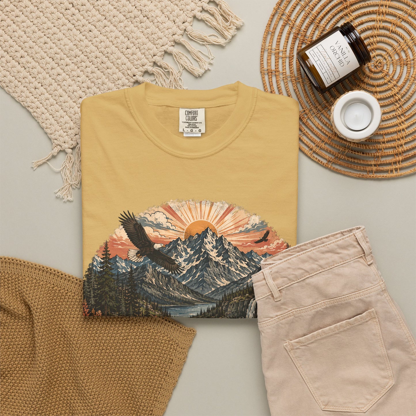 T-Shirt — "Mountain State of Mind" Graphic Tee