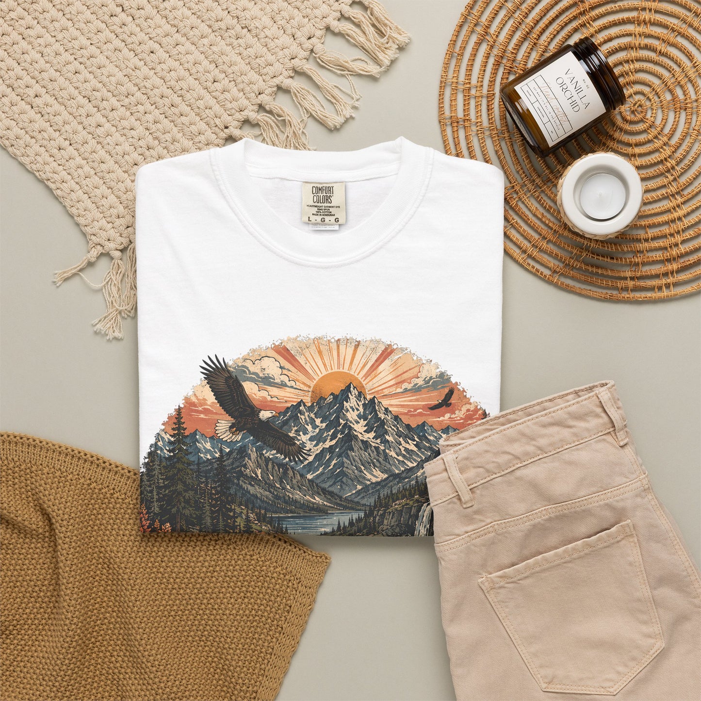 T-Shirt — "Mountain State of Mind" Graphic Tee