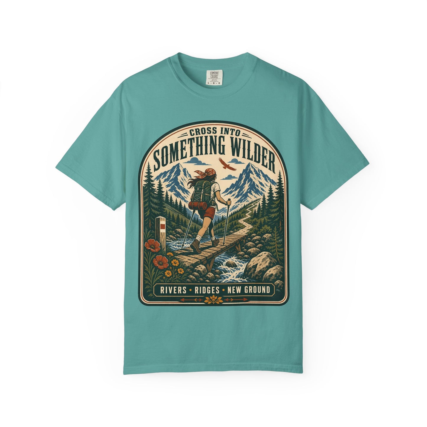 Something Wilder T‑Shirt — Adventure Hiking Graphic Tee