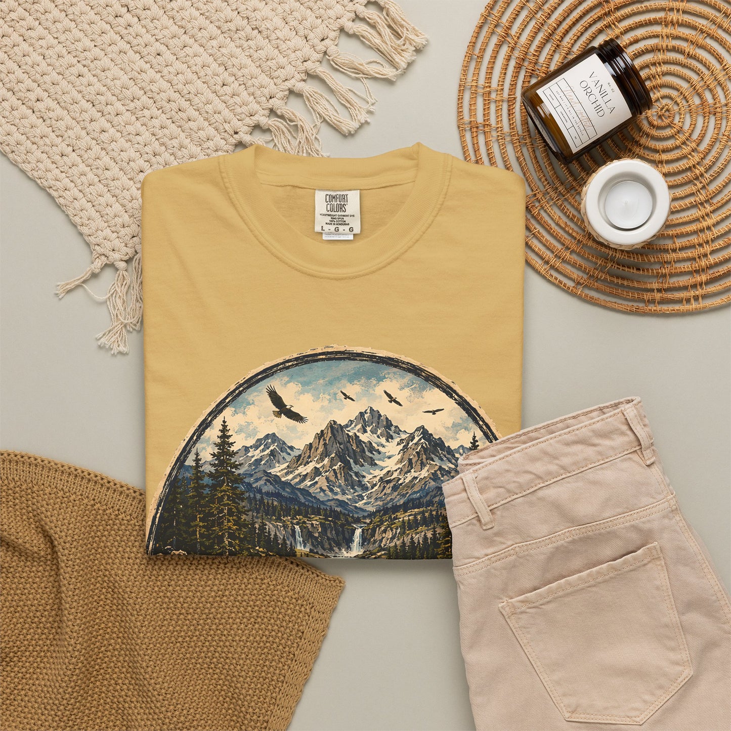 My Happy Place Has Elevation Mountain T-Shirt