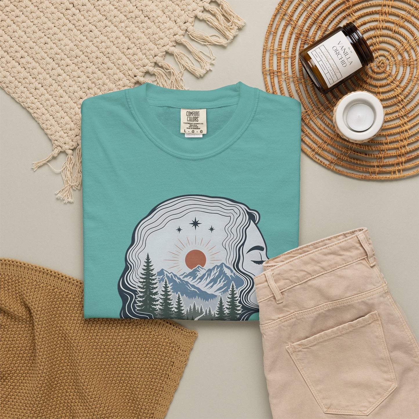 Out Here I Hear Myself Graphic T-Shirt — Nature-Inspired Adventure Tee