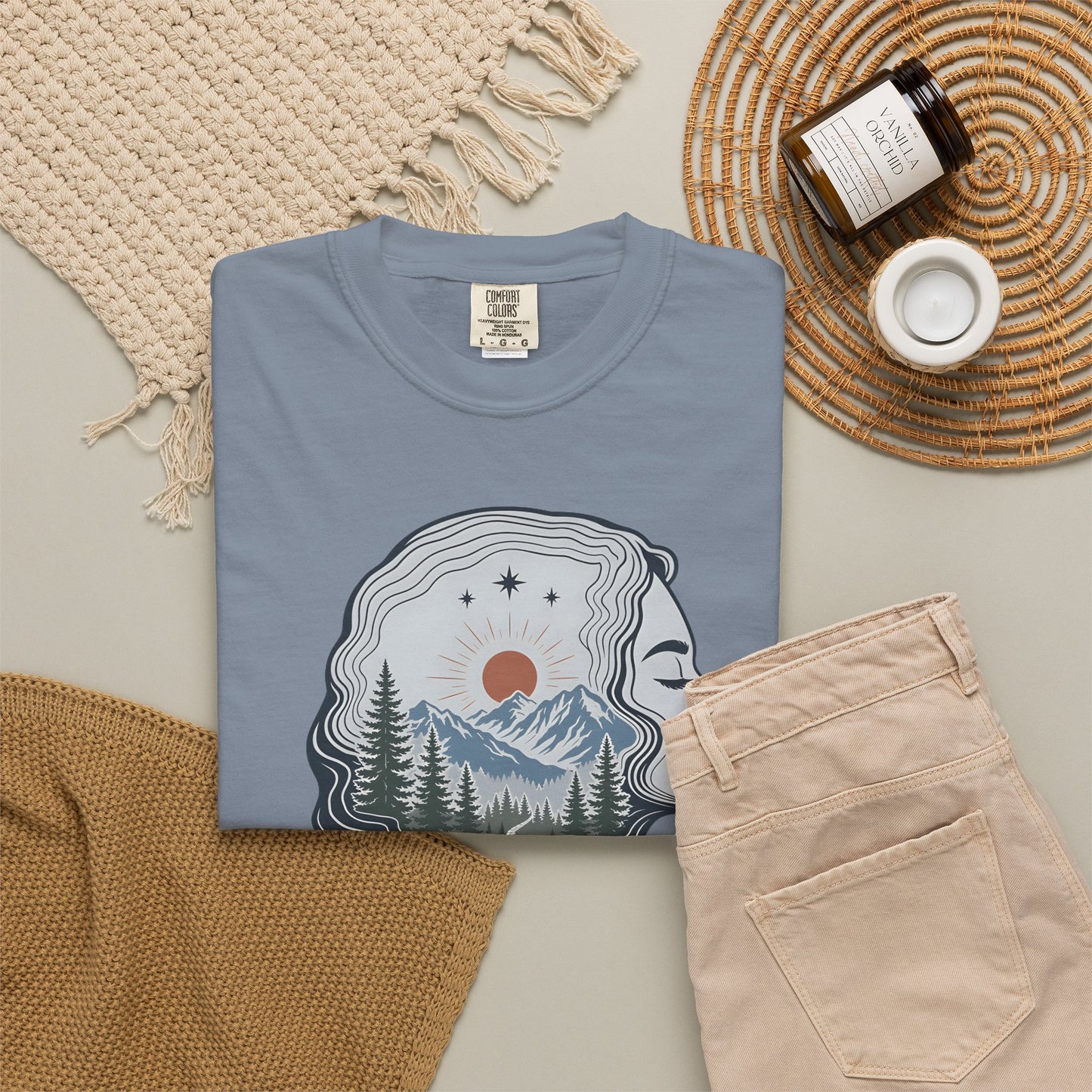 Out Here I Hear Myself Graphic T-Shirt — Nature-Inspired Adventure Tee