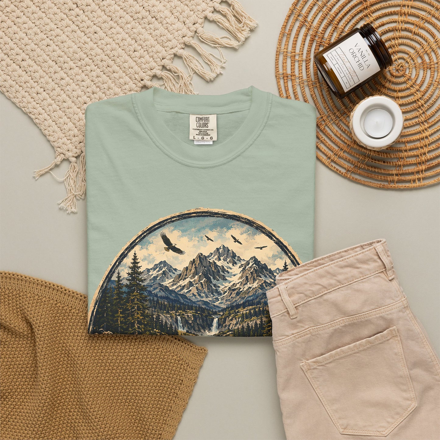 My Happy Place Has Elevation Mountain T-Shirt