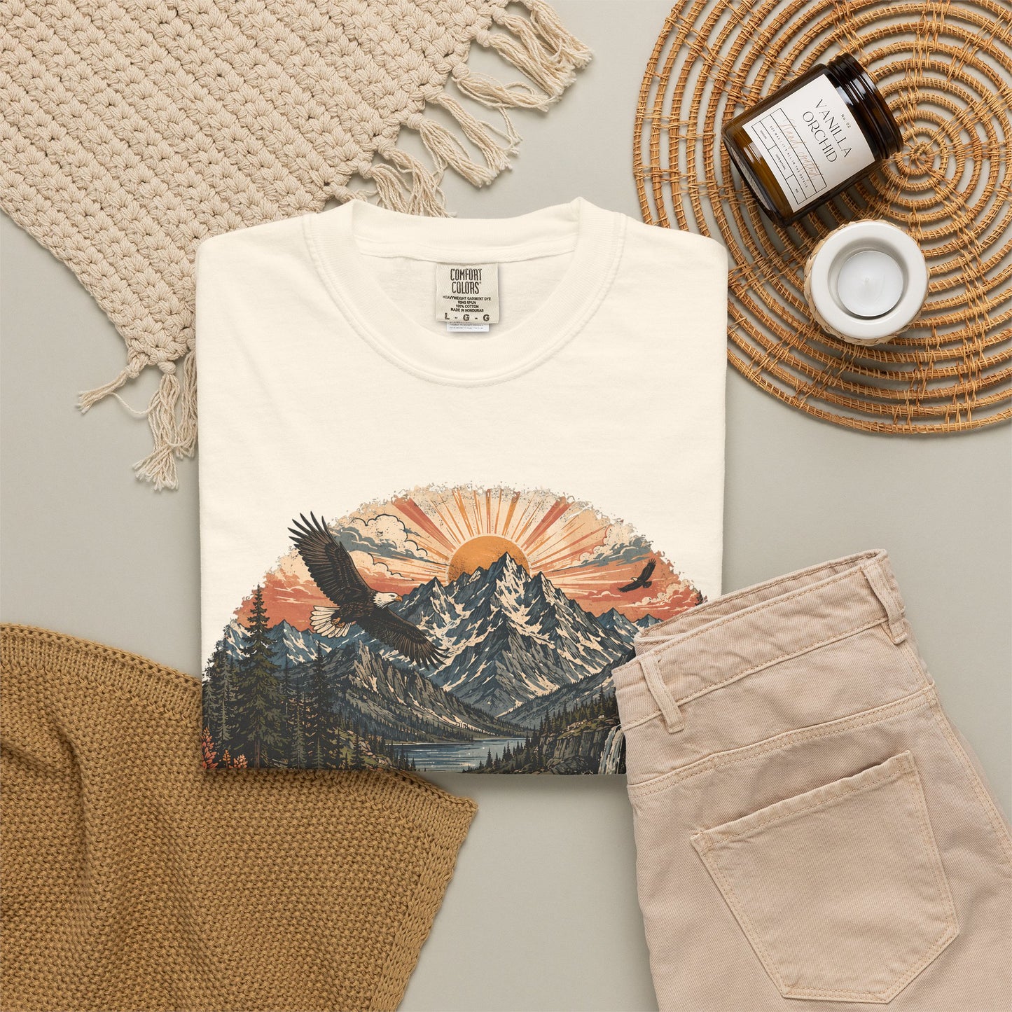 T-Shirt — "Mountain State of Mind" Graphic Tee