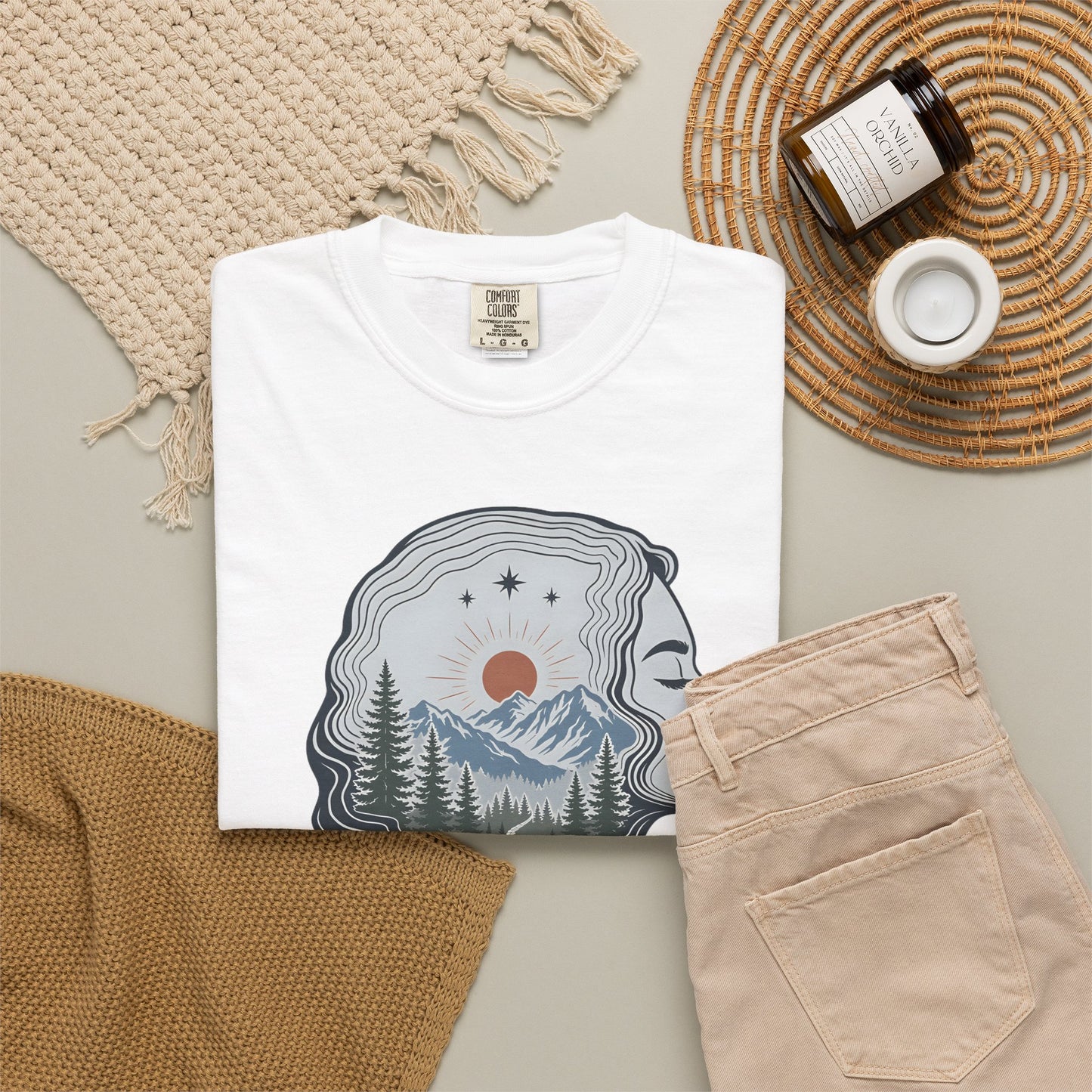 Out Here I Hear Myself Graphic T-Shirt — Nature-Inspired Adventure Tee