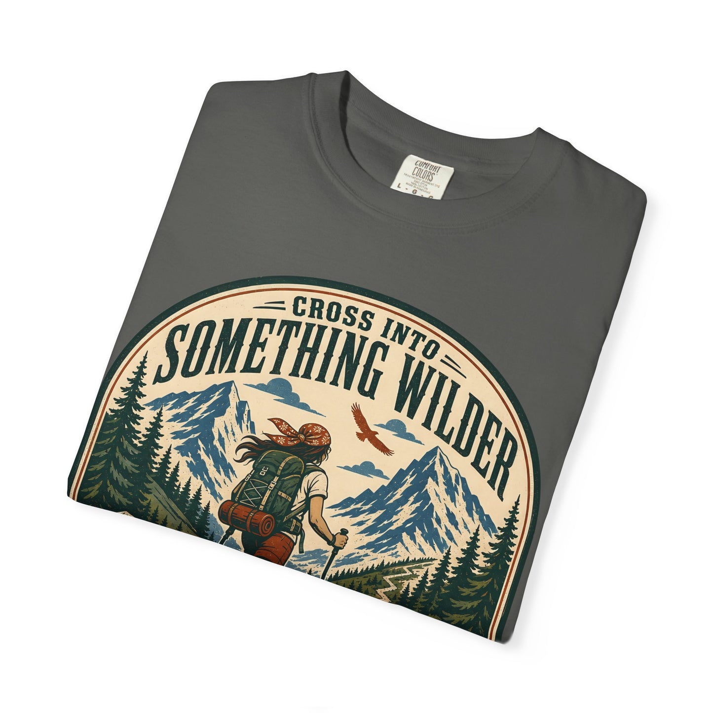 Something Wilder T‑Shirt — Adventure Hiking Graphic Tee
