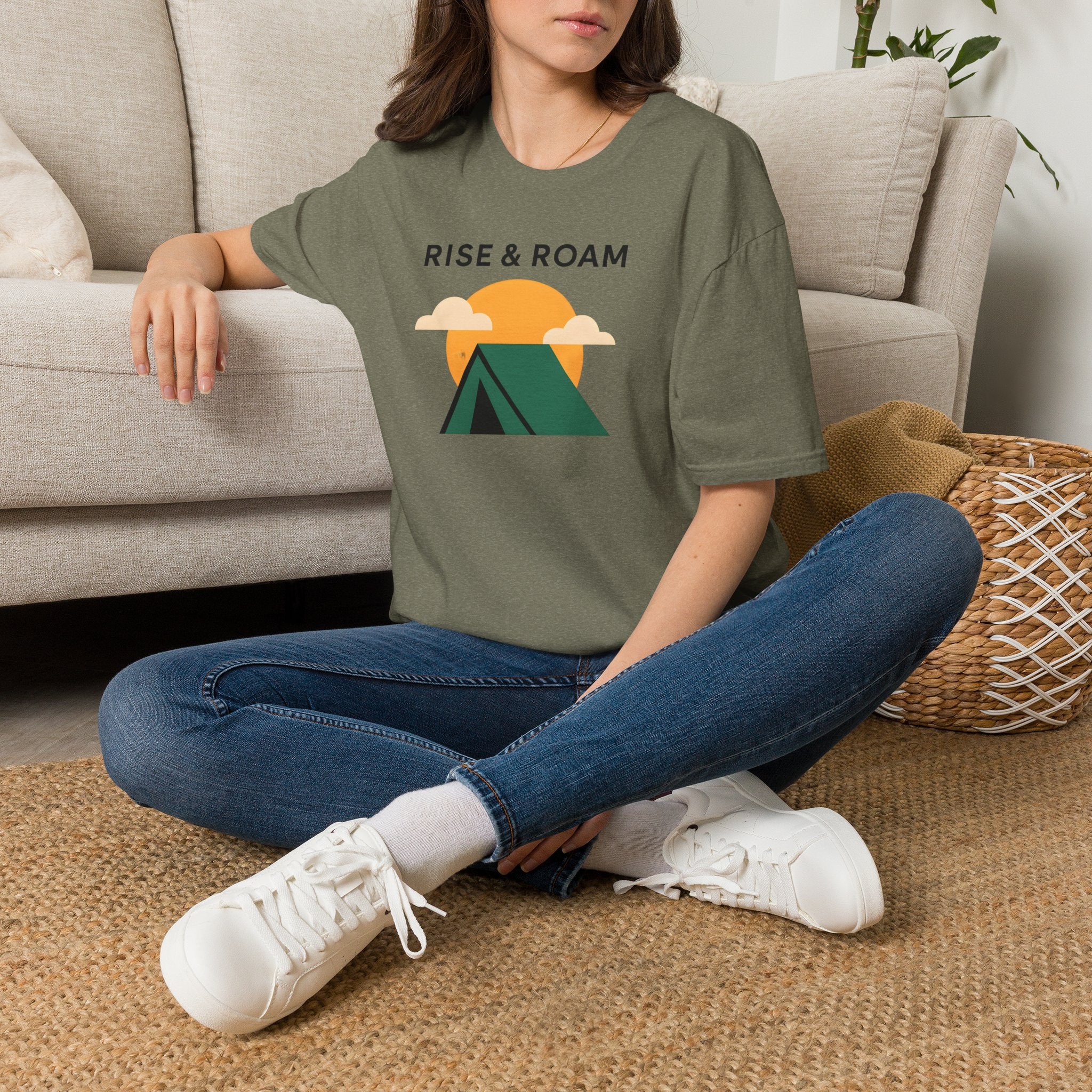 Sunrise Camping Tent T-Shirt