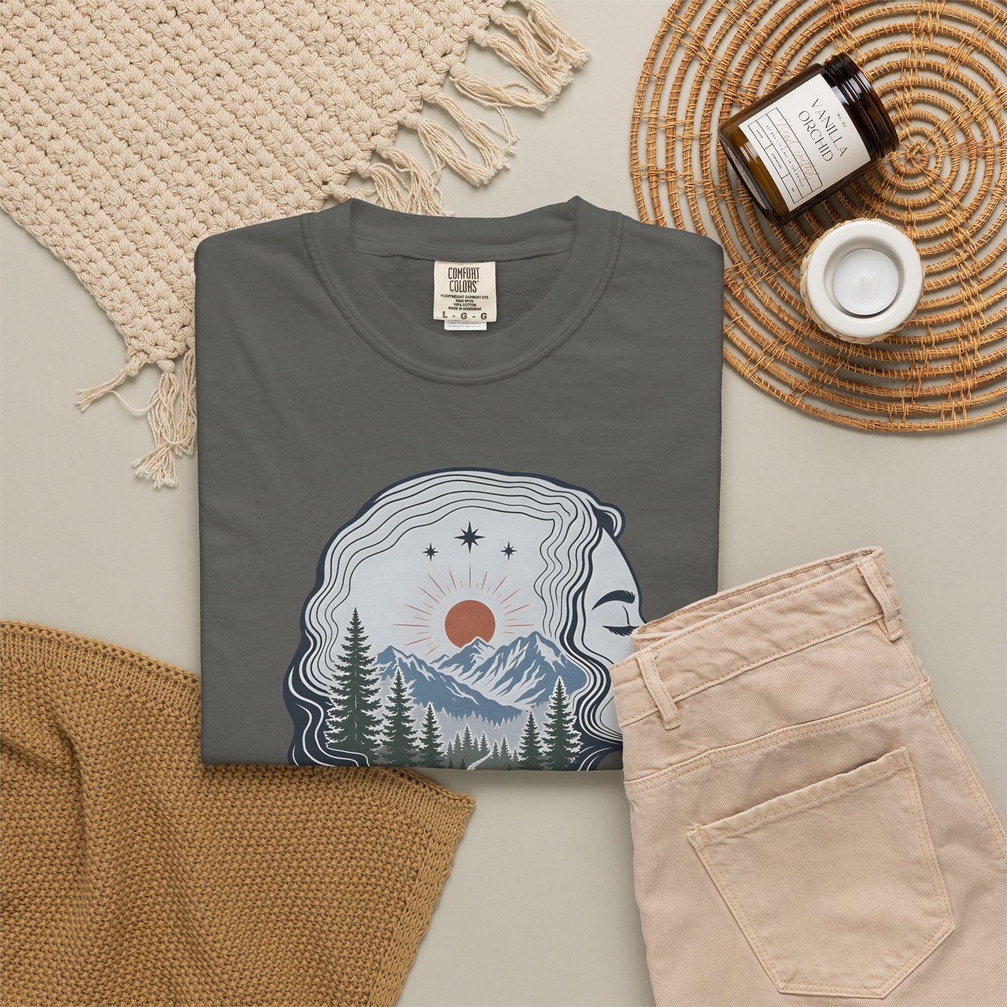 Out Here I Hear Myself Graphic T-Shirt — Nature-Inspired Adventure Tee