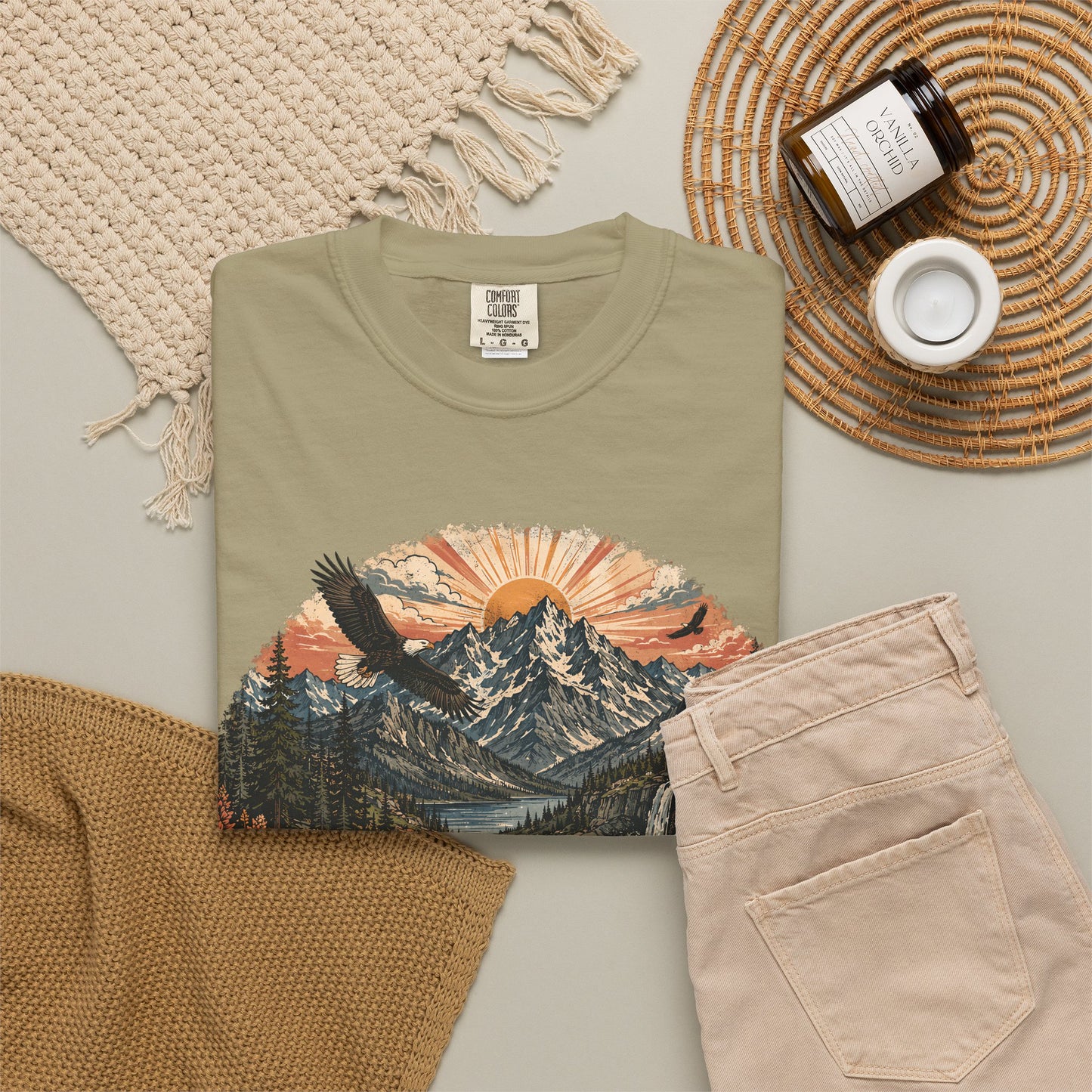 T-Shirt — "Mountain State of Mind" Graphic Tee