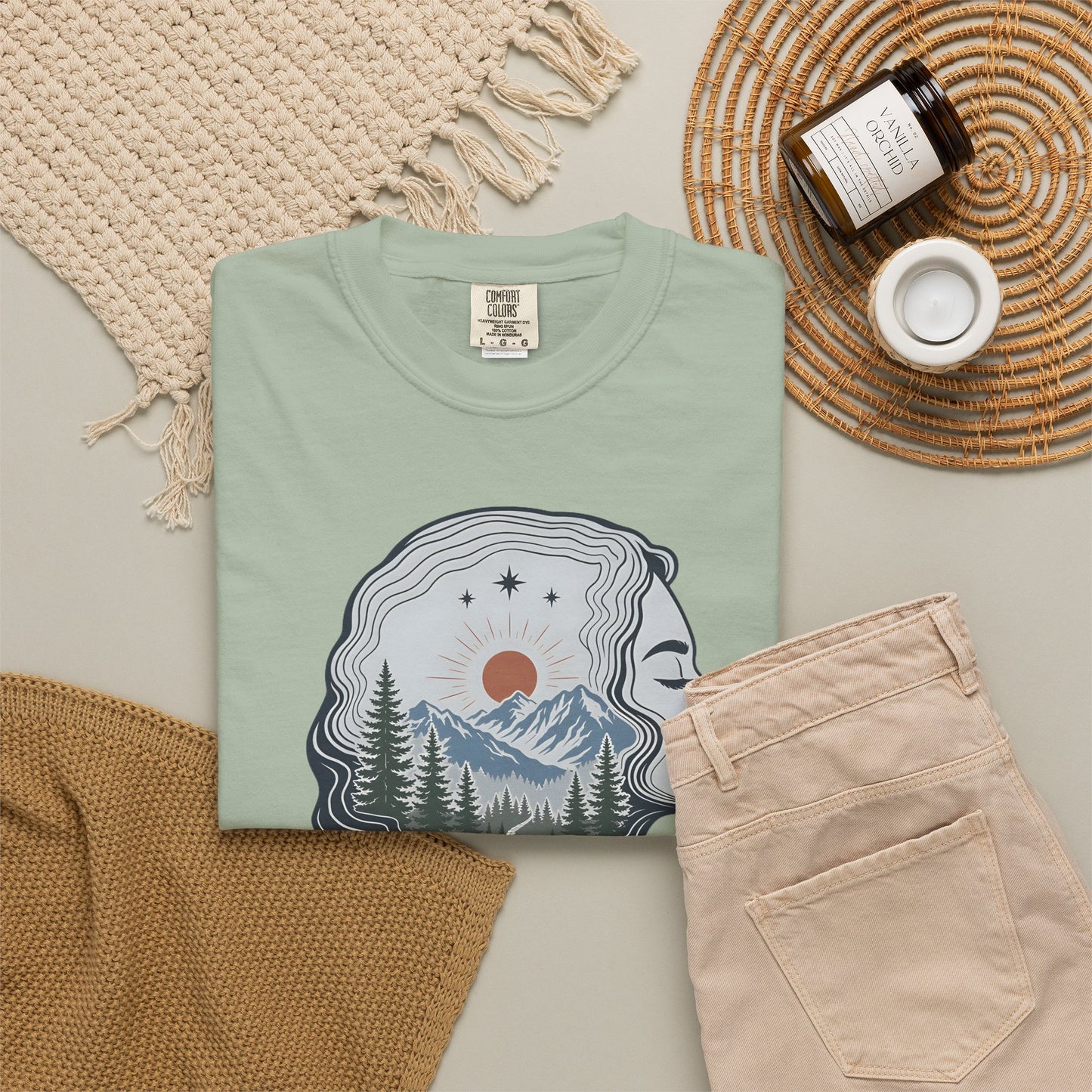 Out Here I Hear Myself Graphic T-Shirt — Nature-Inspired Adventure Tee