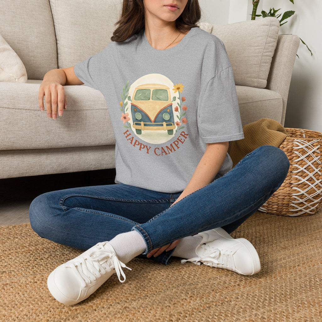 Floral Camper Van T-Shirt